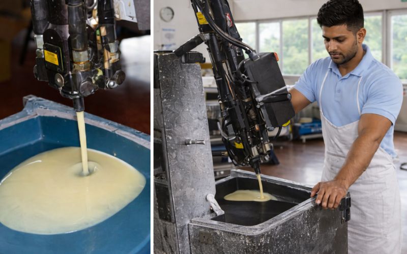 Memory & PU Foam Molding Process
